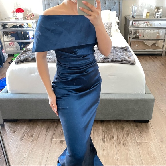 Vince Camuto Blue Dress - Picture 2 of 8